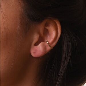 Mejuri gold vermeil ear cuff